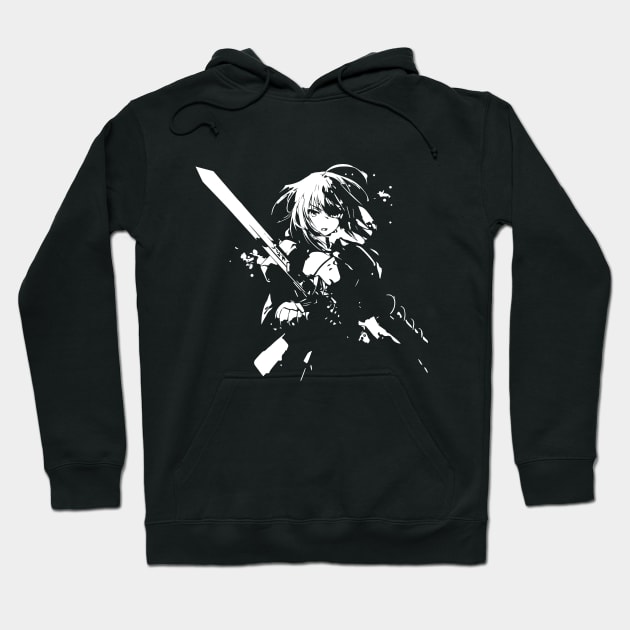 Saber Hoodie by IamValkyrie